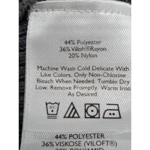 Eddie Bauer 1/2 Zip Up Sweater Womens Size Small, Gray, Pullover, Long Sleeve - Picture 5 of 5